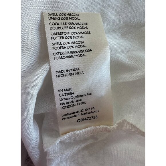 Anthropologie Maeve Keyhole Animal Print Halter Maxi Dress Tiered Large Boho - Picture 6 of 11